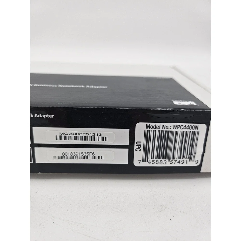 Cisco Linksys Business Series Wireless-N Business Notebook Adapter #WPC4400N NEW